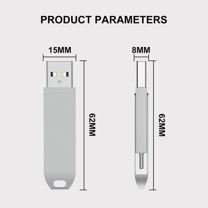 2in1 USB Type C Flash Drive 2.1 Ultra Dual Memory