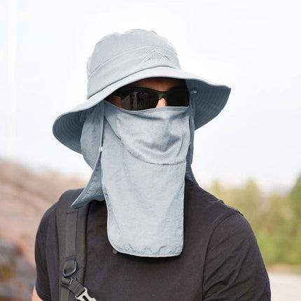 Waterproof Sun Hat Cap Neck Throat Cover - Image 4