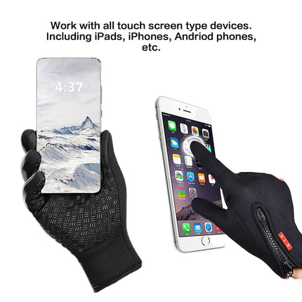 Waterproof Thermal Fleece Full Finger Gloves - Image 4