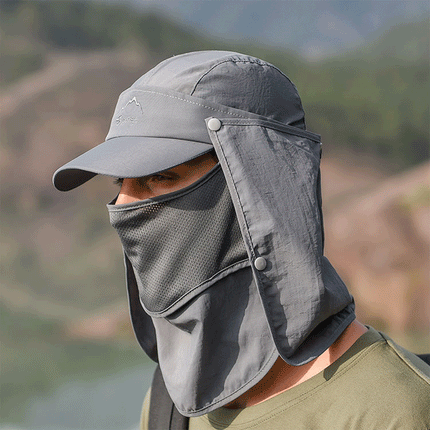 ZNXK Legionnaire Sun Hat With Neck Throat Flap - Image 2