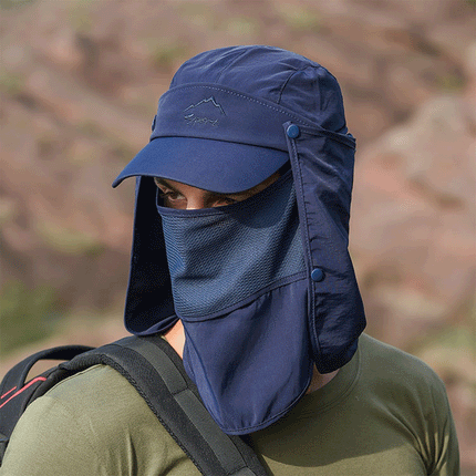 ZNXK Legionnaire Sun Hat With Neck Throat Flap - Image 5