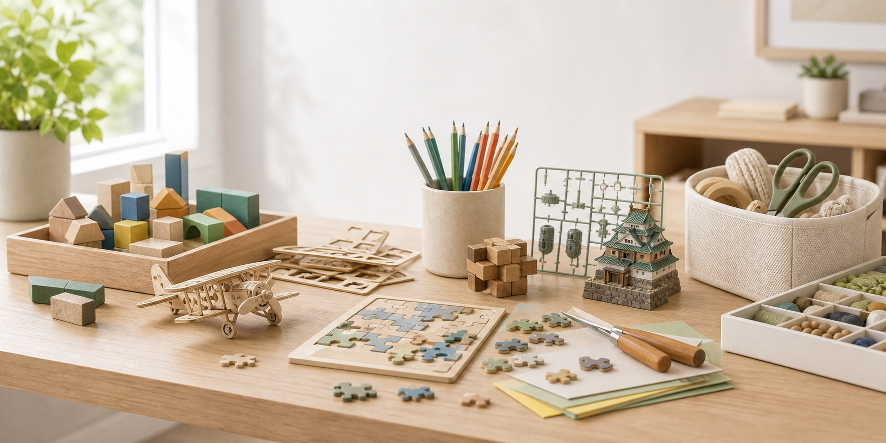 Creative toys, crafts and hobbies